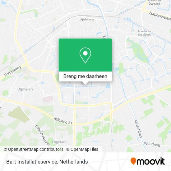 Bart Installatieservice kaart