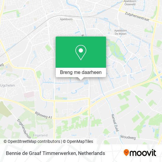 Bennie de Graaf Timmerwerken kaart