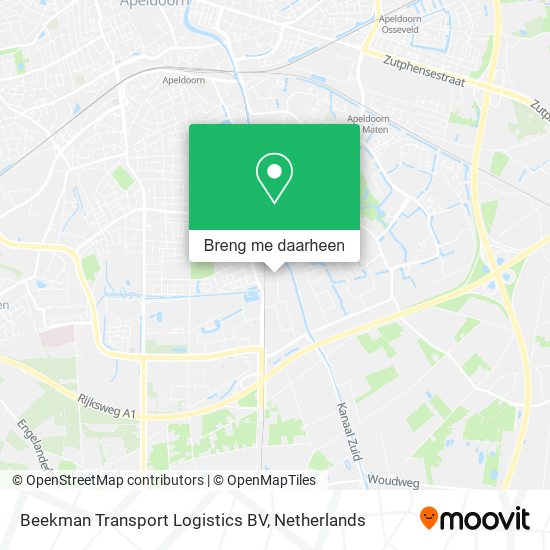 Beekman Transport Logistics BV kaart