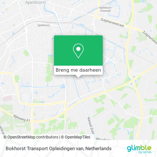 Bokhorst Transport Opleidingen van kaart