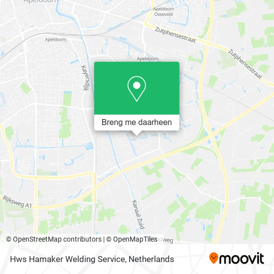 Hws Hamaker Welding Service kaart
