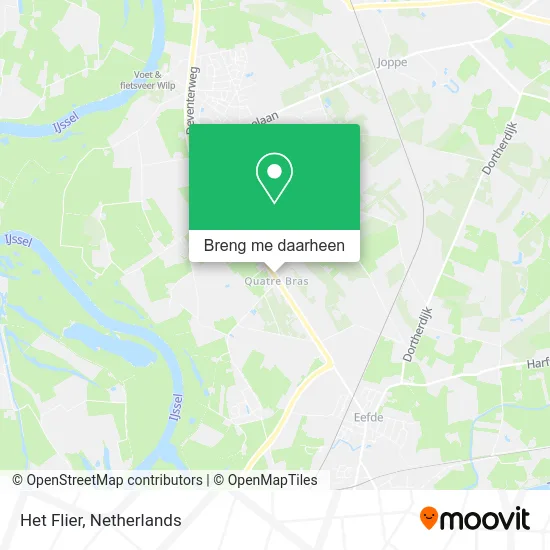 Het Flier kaart