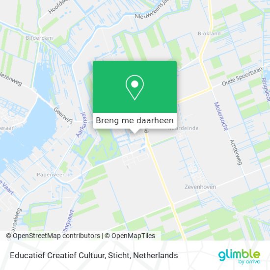 Educatief Creatief Cultuur, Sticht kaart