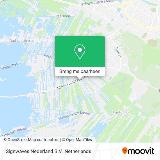 Signwaves Nederland B.V. kaart