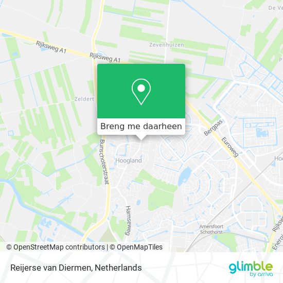 Reijerse van Diermen kaart