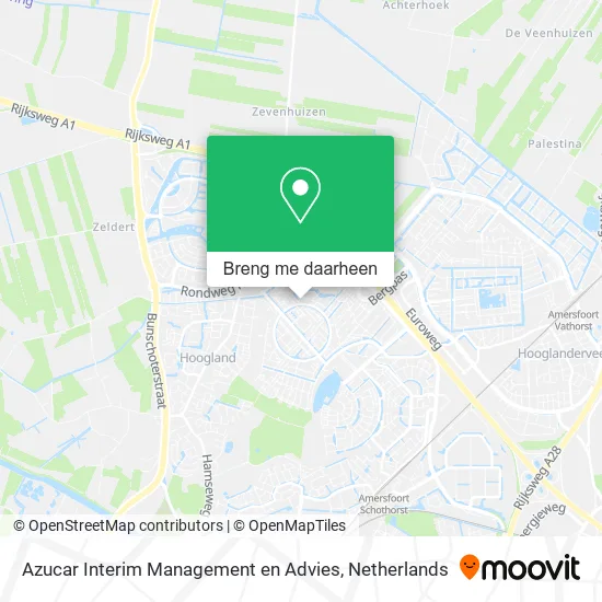 Azucar Interim Management en Advies kaart