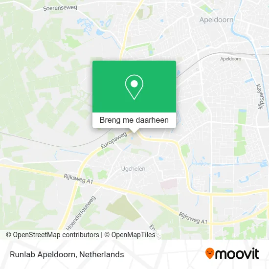 Runlab Apeldoorn kaart