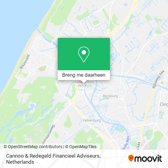Cannoo & Redegeld Financieel Adviseurs kaart