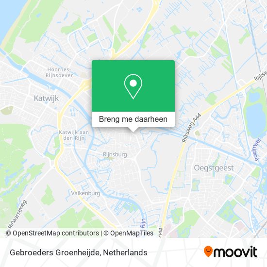 Gebroeders Groenheijde kaart