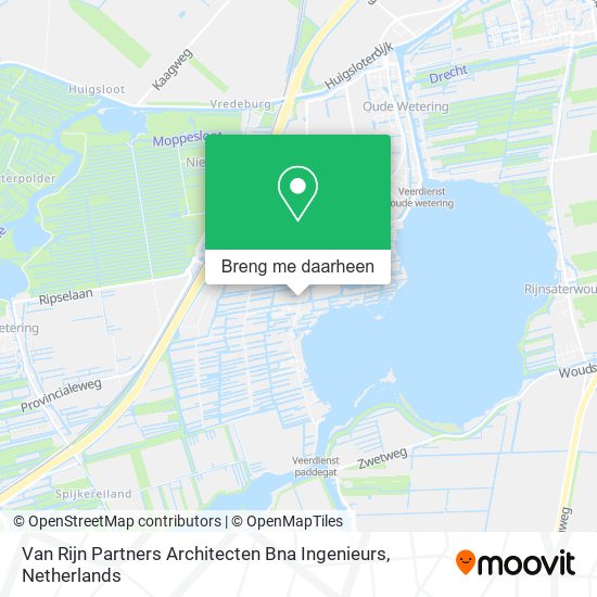 Van Rijn Partners Architecten Bna Ingenieurs kaart