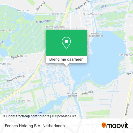 Fennes Holding B.V. kaart