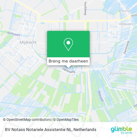 BV Notass Notariele Assistentie NL kaart