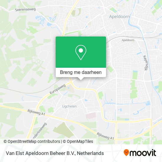 Van Elst Apeldoorn Beheer B.V. kaart