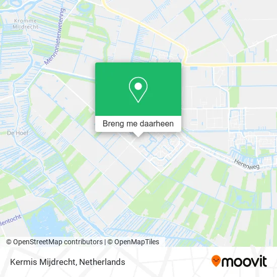 Kermis Mijdrecht kaart