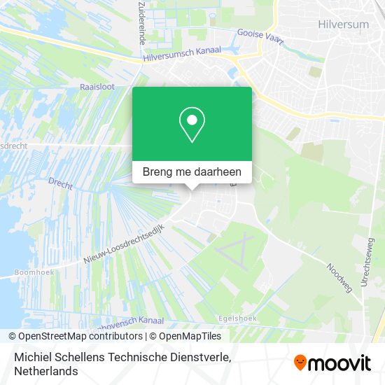 Michiel Schellens Technische Dienstverle kaart