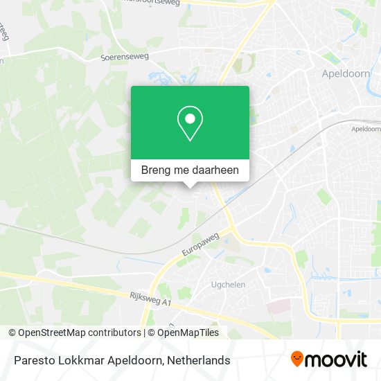 Paresto Lokkmar Apeldoorn kaart