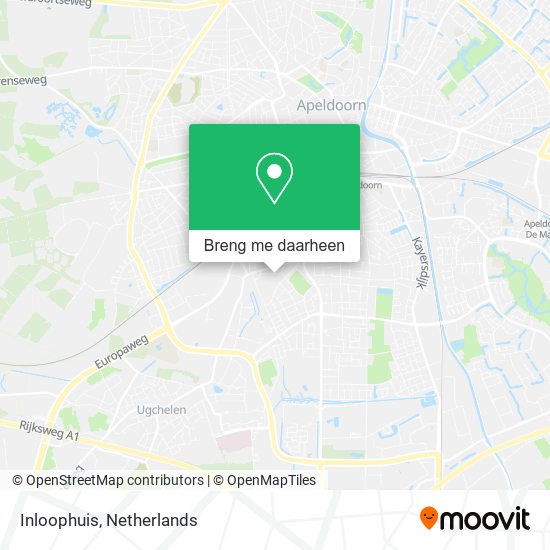 Inloophuis kaart