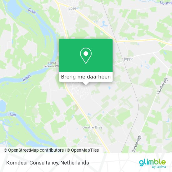 Komdeur Consultancy kaart