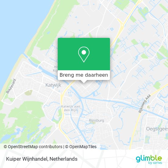 Kuiper Wijnhandel kaart