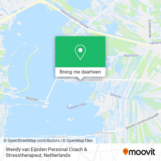 Wendy van Eijsden Personal Coach & Stresstherapeut kaart