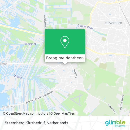 Steernberg Klusbedrijf kaart
