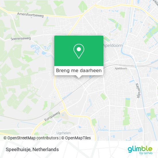 Speelhuisje kaart