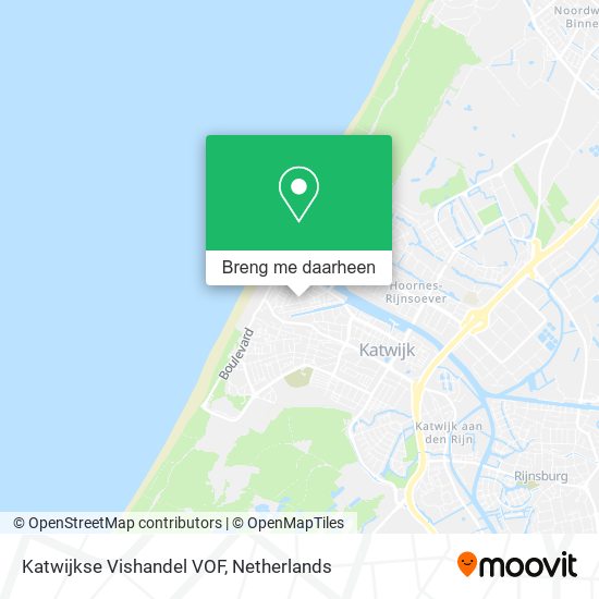 Katwijkse Vishandel VOF kaart