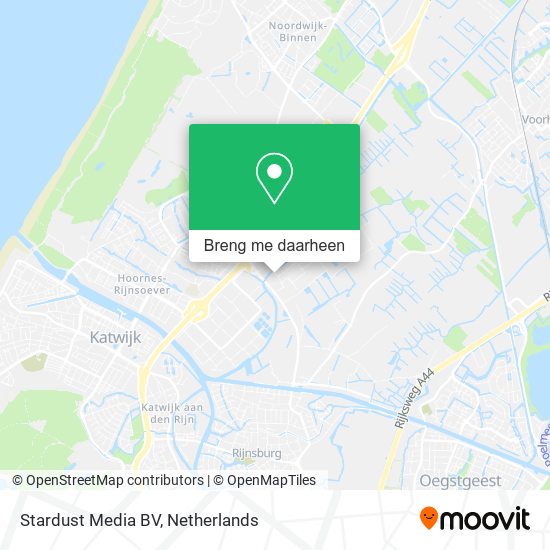 Stardust Media BV kaart