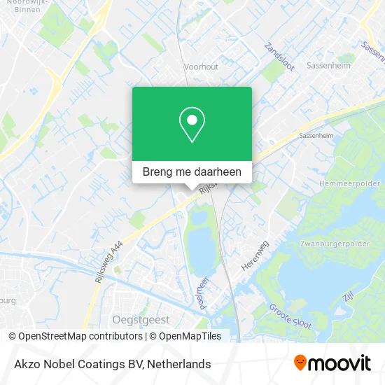 Akzo Nobel Coatings BV kaart