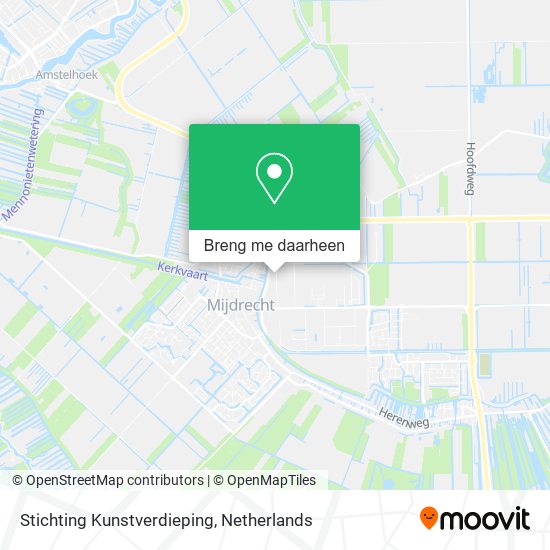 Stichting Kunstverdieping kaart