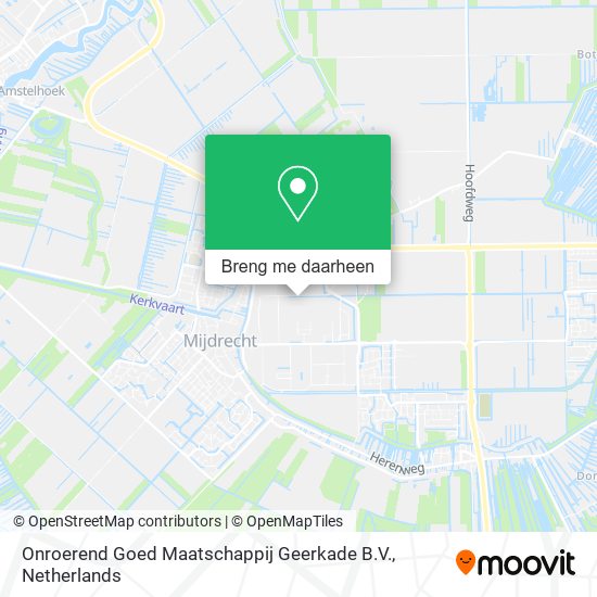 Onroerend Goed Maatschappij Geerkade B.V. kaart