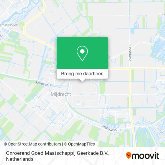 Onroerend Goed Maatschappij Geerkade B.V. kaart