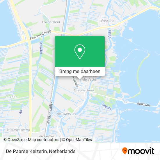 De Paarse Keizerin kaart