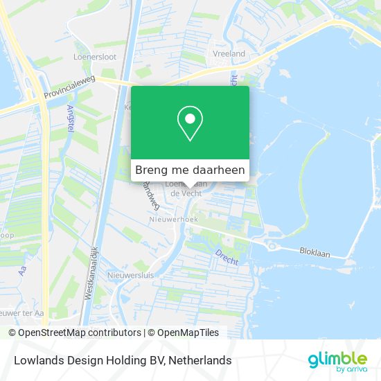 Lowlands Design Holding BV kaart