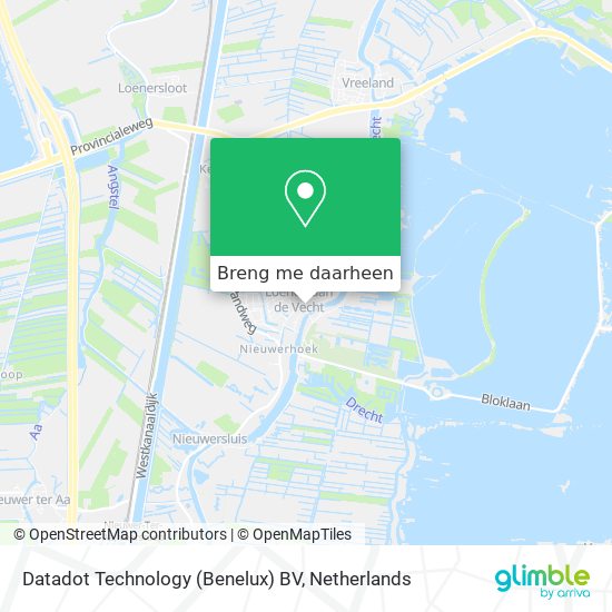 Datadot Technology (Benelux) BV kaart