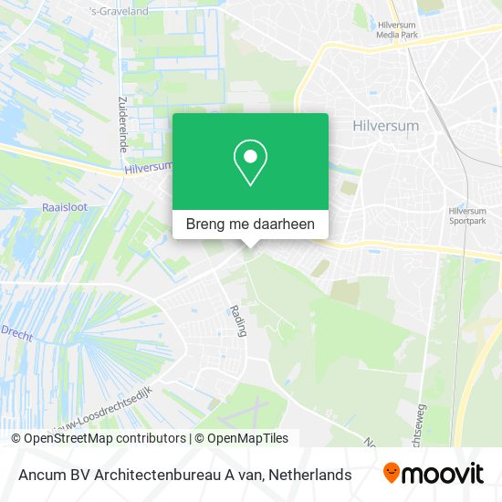 Ancum BV Architectenbureau A van kaart