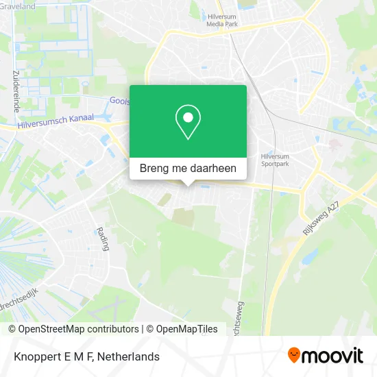 Knoppert E M F kaart