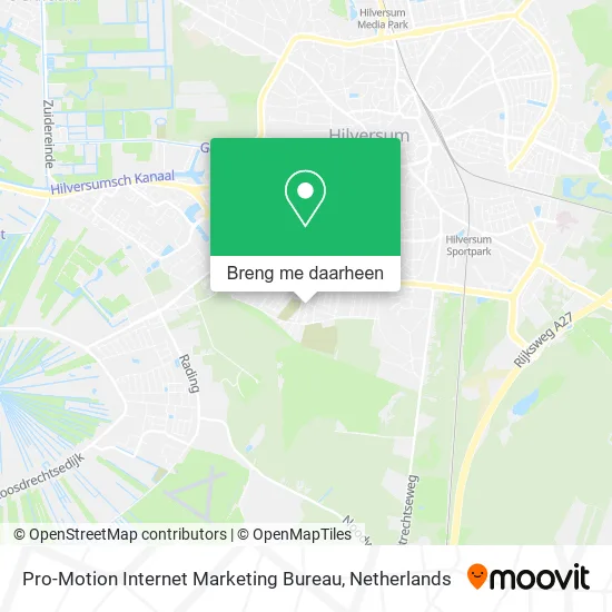Pro-Motion Internet Marketing Bureau kaart