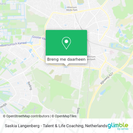 Saskia Langenberg - Talent & Life Coaching kaart