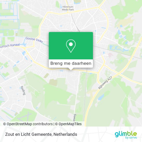 Zout en Licht Gemeente kaart