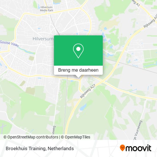 Broekhuis Training kaart