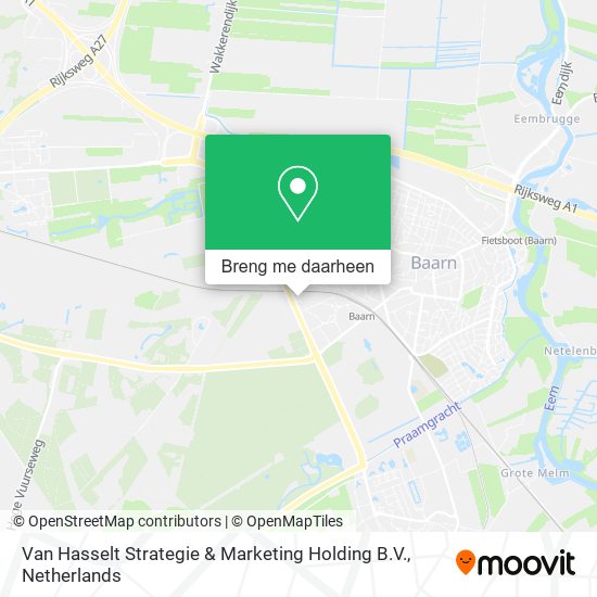 Van Hasselt Strategie & Marketing Holding B.V. kaart