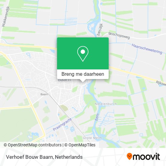 Verhoef Bouw Baarn kaart