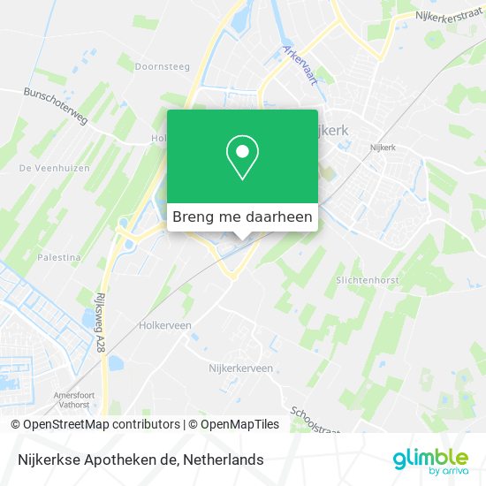 Nijkerkse Apotheken de kaart