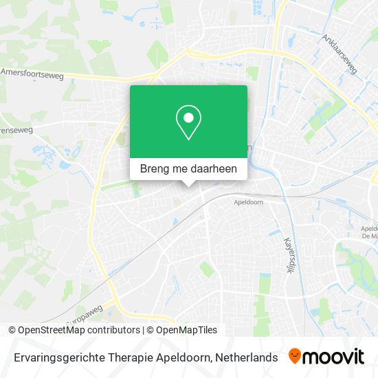 Ervaringsgerichte Therapie Apeldoorn kaart