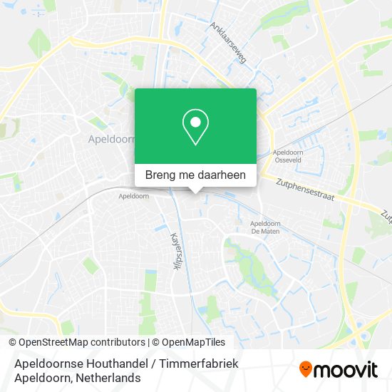 Apeldoornse Houthandel / Timmerfabriek Apeldoorn kaart