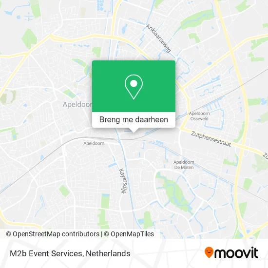 M2b Event Services kaart