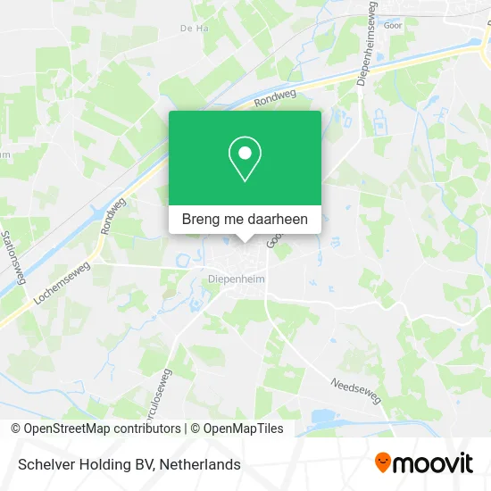 Schelver Holding BV kaart