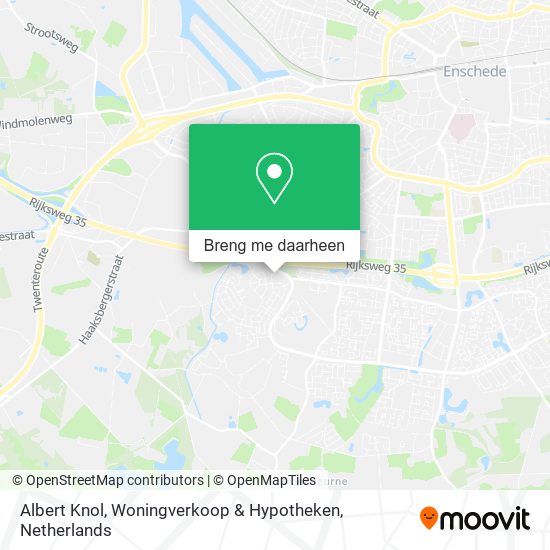 Albert Knol, Woningverkoop & Hypotheken kaart