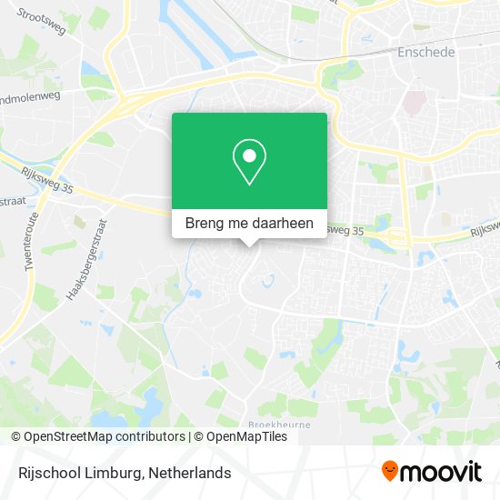 Rijschool Limburg kaart